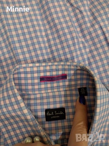 Намалявам 40 Paul Smith риза, снимка 3 - Ризи - 38376479
