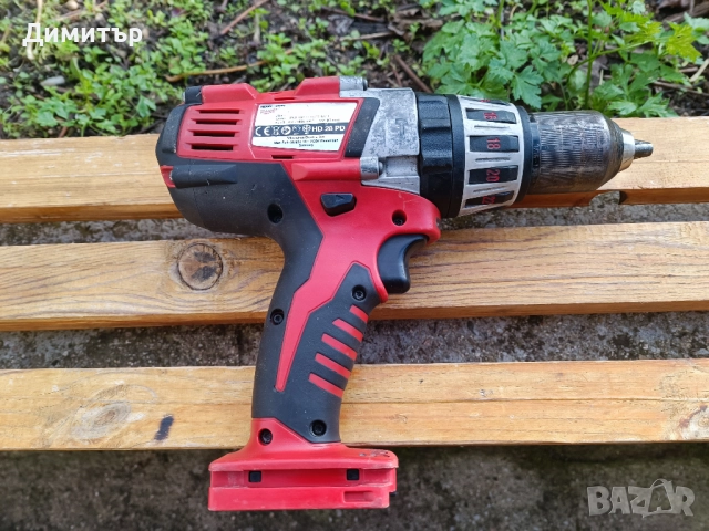 Milwaukee HD 28 PD винтоверт 28V, снимка 4 - Винтоверти - 52516955