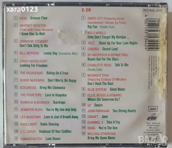 Neue Hits '89 - Die Internationalen Superhits 2CD , снимка 2 - CD дискове - 49414715
