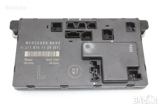 Модул предна лява врата Mercedes W211 2118701126 TEMIC 00401599, снимка 1