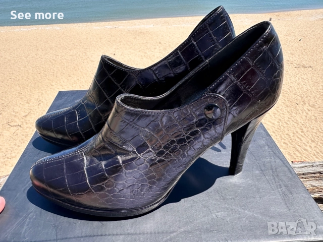 Боти от естествена кожа FURLA размер 40, снимка 6 - Дамски боти - 52102607