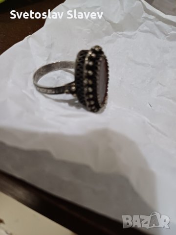 Стар сребърен пръстен., снимка 3 - Пръстени - 44117119
