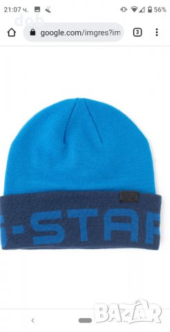 Нова зимна шапка G Star оригинал, снимка 7 - Шапки - 34740198