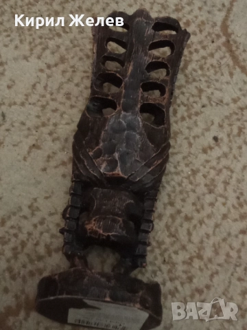 Статуетка на Тики 51709, снимка 5 - Антикварни и старинни предмети - 52044500