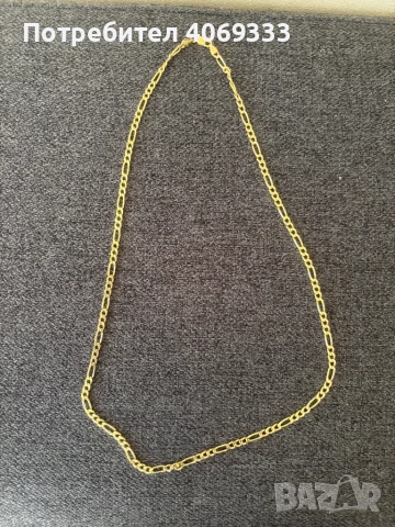 Златно картие 57см 7.34гр 14к , снимка 2 - Колиета, медальони, синджири - 50943963