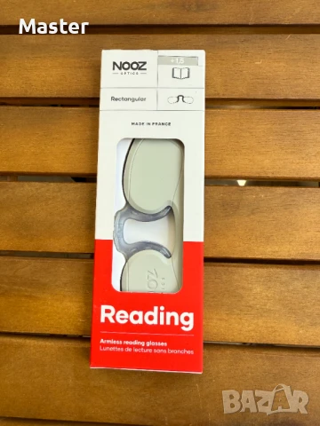 +2 Nooz Optics Готови очила за четене, Сини, снимка 3 - Слънчеви и диоптрични очила - 50609409