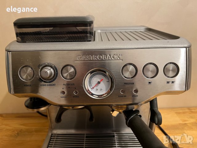 Еспресо машина Gastroback с вградена мелачка, снимка 5 - Кафемашини - 43662281