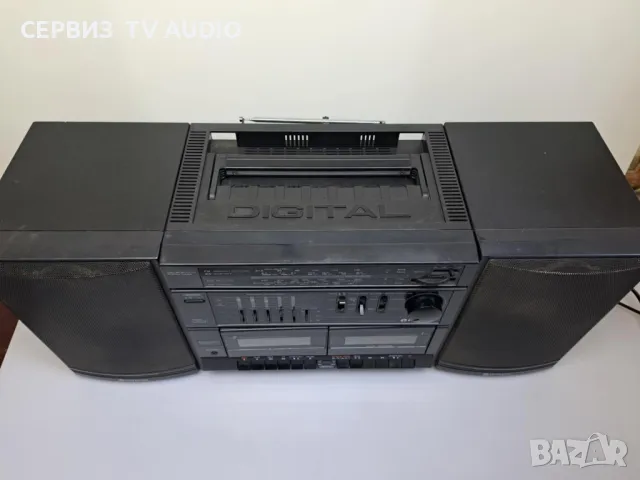 Касетофон Hitachi MS-W560E, снимка 5 - Радиокасетофони, транзистори - 50374280