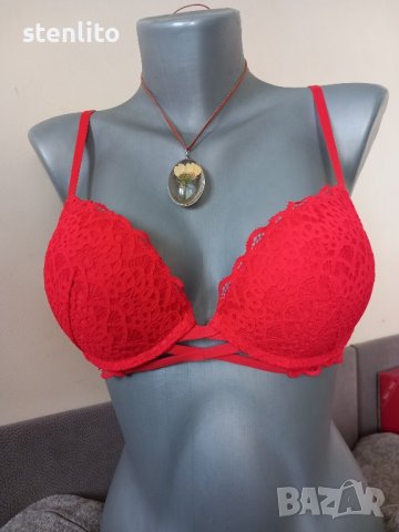 червен сутиен 85А/В, снимка 1
