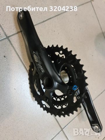 Корубели на куха ос Shimano Deore FC-M552 3-плочи 42/32/24 | 9 - 10 скорости | Hollowtech II