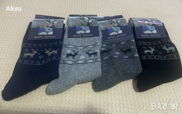 Мъжки вълнени чорапи , снимка 1