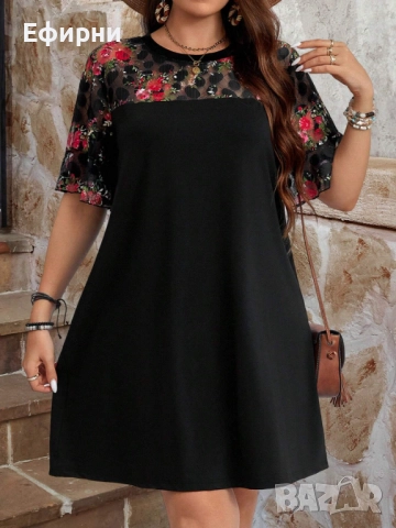 Елегантна рокля, РОКЛЯ С ДАНТЕЛА, Нежна рокля, снимка 3 - Рокли - 52219146