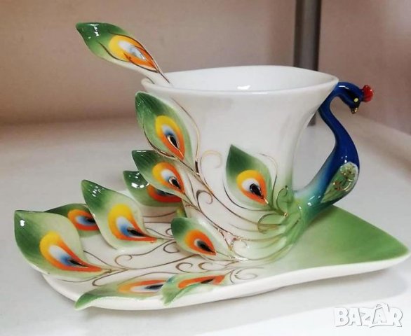 Чаши Костен порцелан За Кафе и Чай, снимка 5 - Подаръци за рожден ден - 28395679