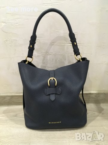 Burberry тъмно синя чанта, снимка 2 - Чанти - 39038368