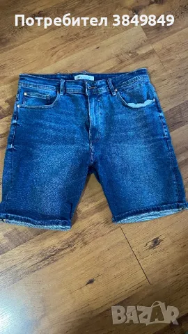 Зара W34 къси дънки 