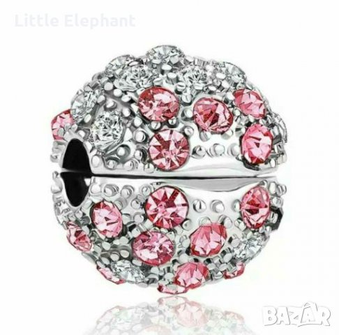 -50% off Sale Стопер с розови камъни/нов, снимка 1