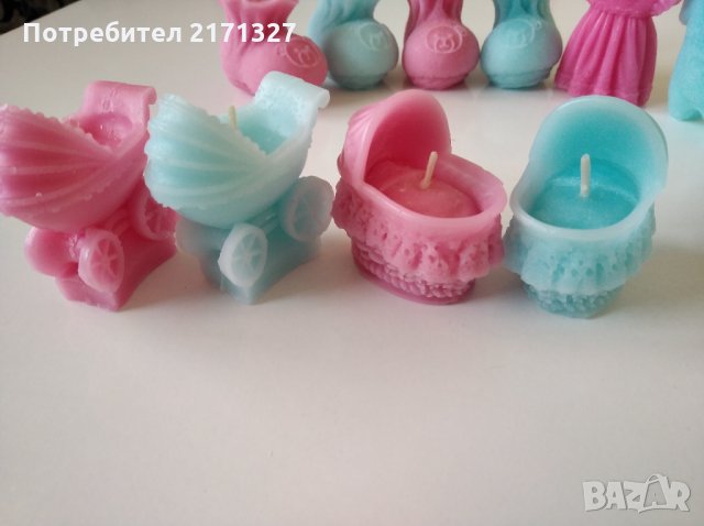 Подаръчета за гости- ароматни свещи, снимка 2 - Подаръци за кръщене - 32983672