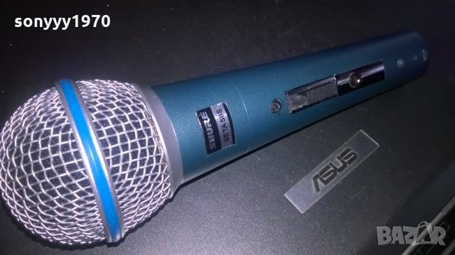 shure beta sm58s-ВОКАЛЕН МИКРОФОН-внос швеицария, снимка 6 - Микрофони - 26579993
