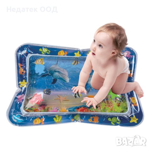  Бебешка постелка, за гимнастика , водна, снимка 1 - Надуваеми играчки - 43828826