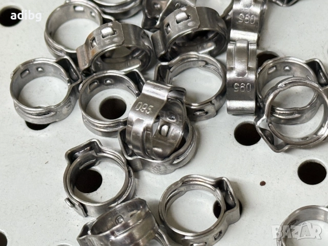 Скоба 9.5 Saeco Philips Gaggia Скоба за Силиконов маркуч с оплетка