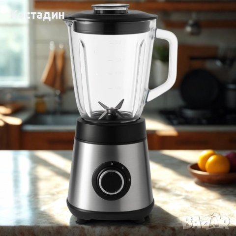 Блендер Muhler, 500W, 1.5 л, стъклена кана, снимка 10 - Блендери - 52337191