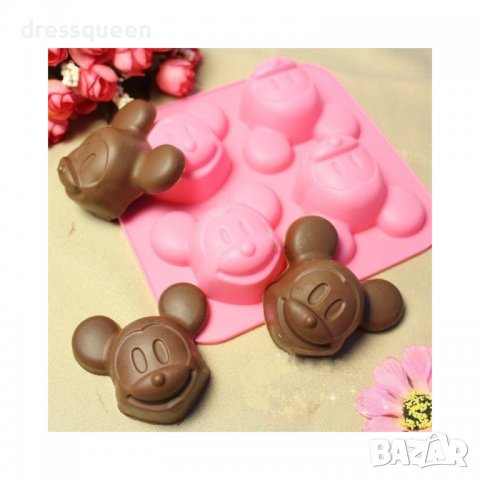 3786 Силиконова форма на Мики Маус