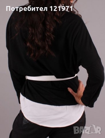 Блуза NO, снимка 4 - Блузи с дълъг ръкав и пуловери - 28790867