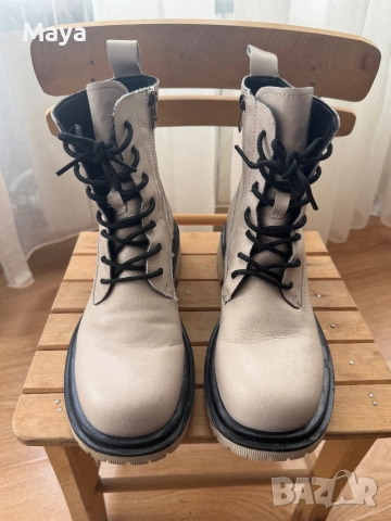 Дамски боти 41естествена кожа , снимка 4 - Дамски ботуши - 51832333