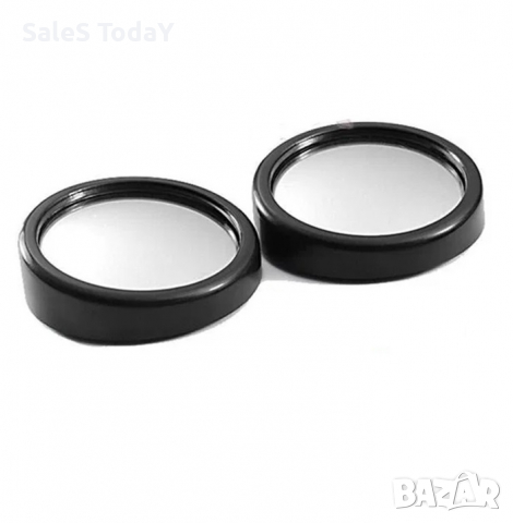 Допълнително огледало за кола, Огледало за мъртва точка, кръгло,2 бр, снимка 2 - Аксесоари и консумативи - 36443299