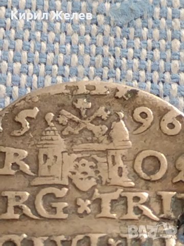 Сребърна монета 3 Гроша 1596г. Сигизмунд трети Рига 13697, снимка 9 - Нумизматика и бонистика - 42930117