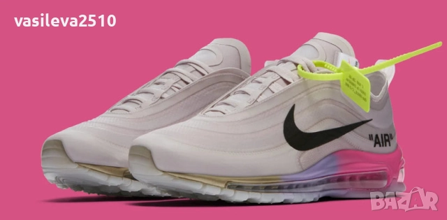 Nike Air Max Serena Williams x Off-White оригинални дамски маратонки , снимка 5 - Маратонки - 52564270