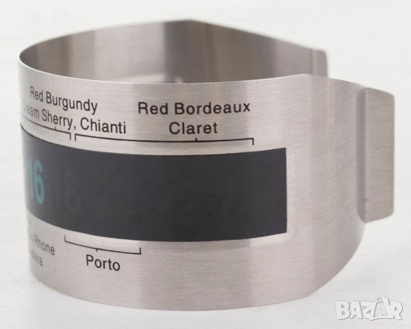 Пръстен-термометър за вино марка Utilinox , снимка 2 - Други - 28097101