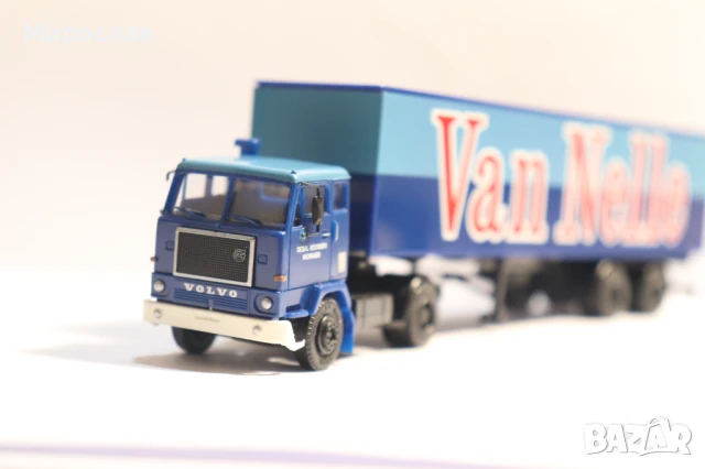 HERPA H0 1/87 VOLVO ВЛЕКАЧ KАМИОН МОДЕЛ TIR , снимка 2 - Колекции - 51145947