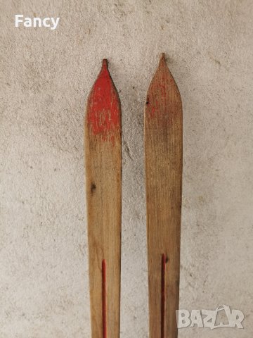 Много стари дървени ски , снимка 6 - Антикварни и старинни предмети - 43359595