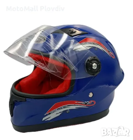 Детска каска шлем за мотор/ различни разцветки, снимка 4 - Аксесоари и консумативи - 49678773