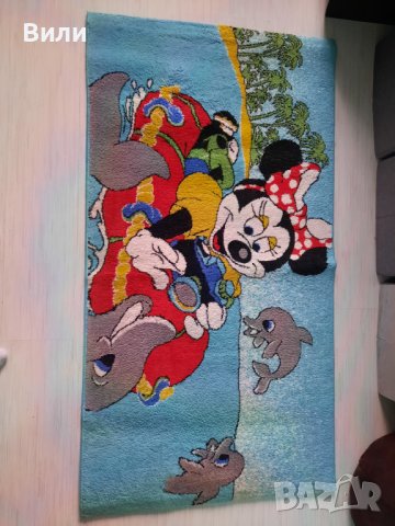 Детско килимче с Мини Маус 80/150, снимка 2 - Други - 43114242