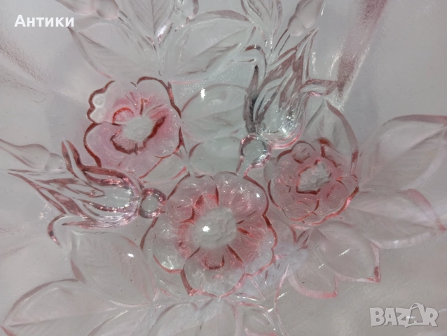 Кристална двойна купа , снимка 9 - Прибори за хранене, готвене и сервиране - 52627525