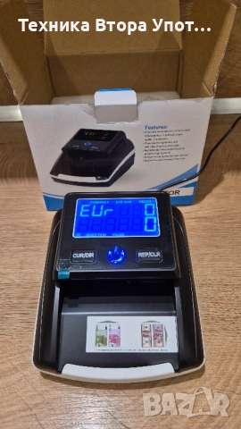 Детектор за фалшиви банкноти EUR/USD, снимка 4 - Друго търговско оборудване - 51738679