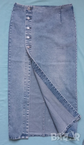 дълга дънкова пола