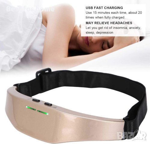 Brrnoo уред  за подобряване на съня и облекчаване на главоболие и мигрена, снимка 10 - Масажори - 44124014