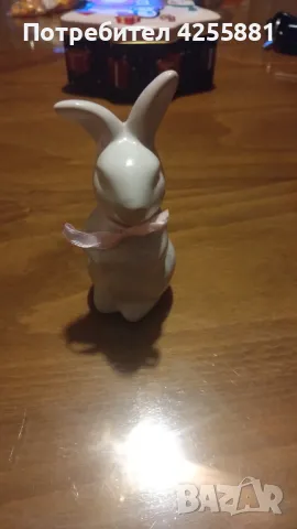 Сладко бяло зайче , снимка 2 - Фигурки - 48490444
