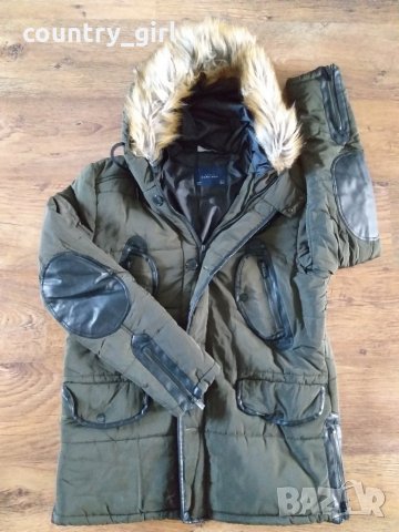  Zara Veste Capuche - страхотно мъжко яке НОВО БЕЗ ЕТИКЕТИ, снимка 6 - Якета - 27790018