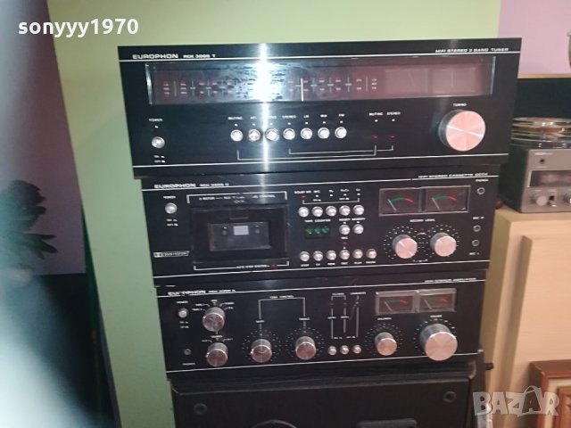 EUROPHON AMPLIFIER+DECK+TUNER 1305211336, снимка 11 - Ресийвъри, усилватели, смесителни пултове - 32862291