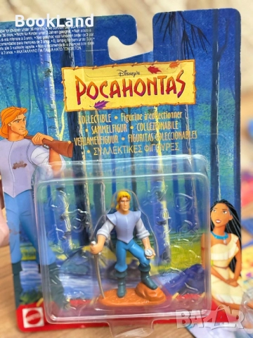 Винтидж неразопаковани играчки Pocahontas, 1995 г. Mattel, снимка 6 - Колекции - 52358356
