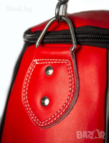 Боксов комплект: 30 кг. ударна круша + стойка за таван + верижен метър + ръкавици, снимка 5 - Бокс - 40770575