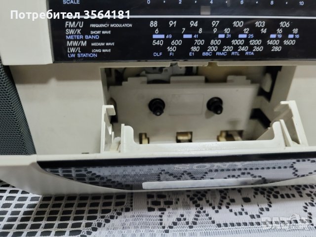 радио касетофон SONY cfs-20il , снимка 6 - Радиокасетофони, транзистори - 43903996