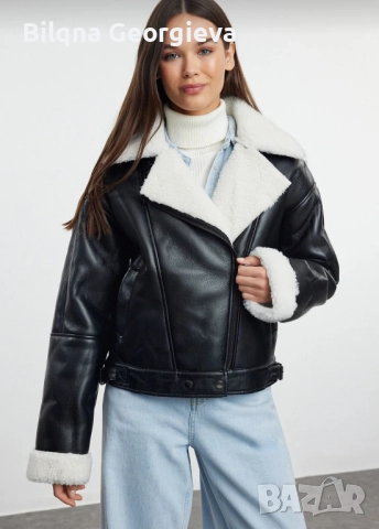 Зимно дамско яке , снимка 2 - Якета - 52569921