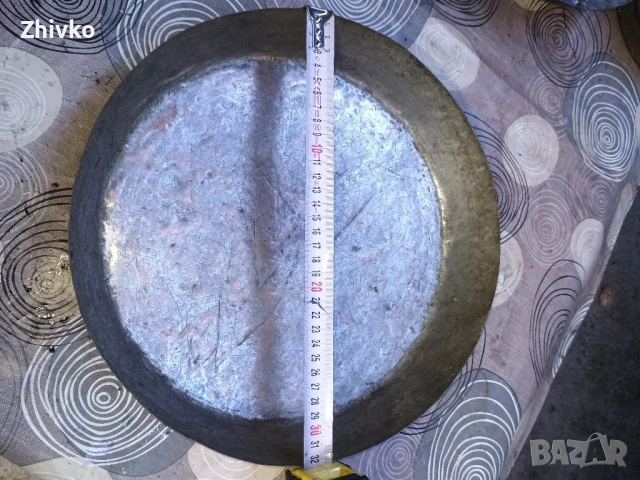 медни тави,менчета.котли,бакъри, снимка 6 - Антикварни и старинни предмети - 52377011