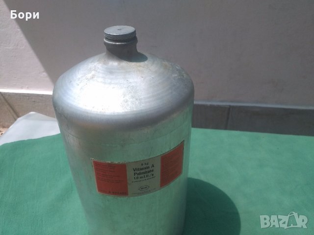 Алуминиева бутилка 5кг вместимост, снимка 2 - Буркани, бутилки и капачки - 33292445