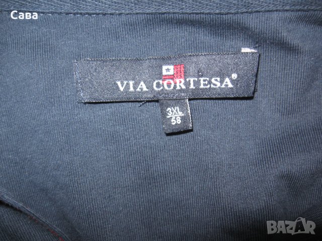 Блуза VIA CORTESA  мъжка,2ХЛ, снимка 1 - Блузи - 43203423